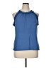 Talbots 100% Cotton Blue Sleeveless Blouse Size XL - photo 1