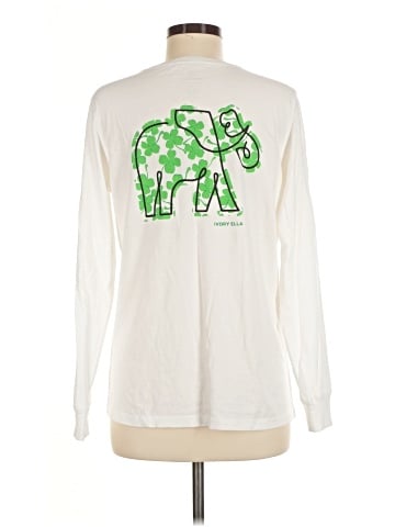 Ivory Ella Long Sleeve T-Shirt (view 2)