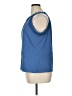 Talbots 100% Cotton Blue Sleeveless Blouse Size XL - photo 5