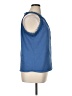 Talbots 100% Cotton Blue Sleeveless Blouse Size XL - photo 4