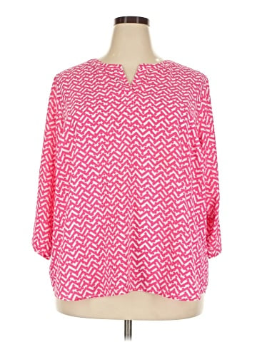 Cj Banks 3/4 Sleeve Blouse (view 1)