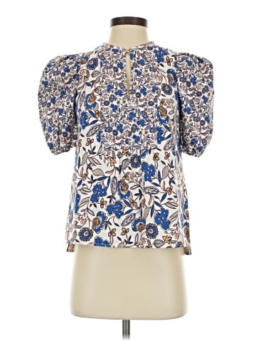 Shoshanna Short Sleeve Blouse (view 1)