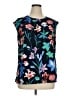 Talbots Blue Sleeveless Blouse Size 16 - photo 1