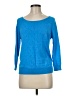 August Silk Blue Pullover Sweater Size M (petite) - photo 1