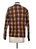 Topshop Plaid Brown Pullover Sweater Size 0 - 2 - photo 2