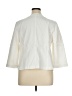 Chico's Solid Ivory Jacket Size XL (3) - photo 2