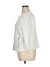 Chico's Solid Ivory Jacket Size XL (3) - photo 5