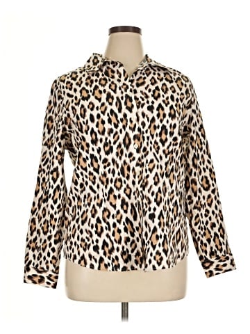 Chico's Long Sleeve Blouse (view 1)