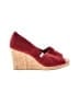 TOMS Red Wedges Size 7 1/2 - photo 1