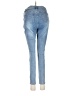 Shein Solid Blue Jeans Size 6 - photo 2