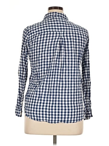 American Eagle Outfitters Long Sleeve Button-Down Shirt (view 2)