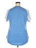 Assorted Brands Blue Short Sleeve Top Size 2X - photo 2