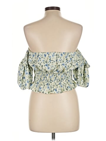 Abercrombie & Fitch Short Sleeve Blouse (view 2)
