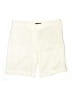J.Crew Solid Ivory White Shorts Size 14 - photo 1