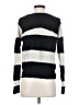 White + Warren 100% Cashmere Stripes Black Cashmere Pullover Sweater Size S - photo 2