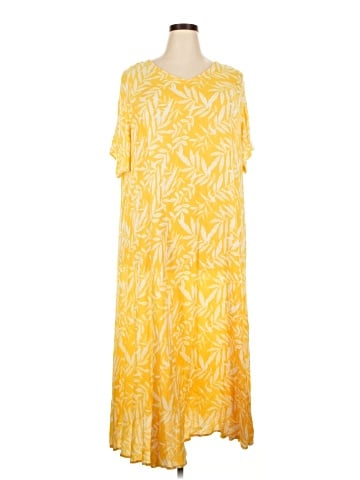 Woman Within Casual Dress (view 1)