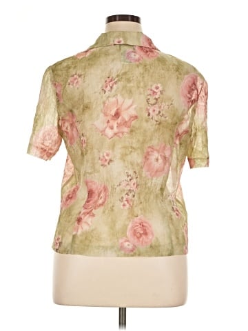 Karin Stevens Short Sleeve Blouse (view 2)