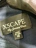 Xscape Black Cocktail Dress Size 10 - photo 7