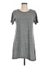 Current/Elliott Solid Gray Casual Dress Size Med (2) - photo 1
