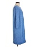 Lands' End Stripes Blue Casual Dress Size M - photo 4