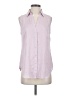 Ann Taylor 100% Polyester Pink Sleeveless Blouse Size S - photo 1