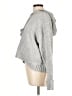 Pink Republic 100% Polyester Metallic Gray Pullover Sweater Size L - photo 5