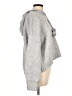 Pink Republic 100% Polyester Metallic Gray Pullover Sweater Size L - photo 4