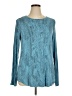 Apt. 9 Teal Long Sleeve T-Shirt Size XL - photo 1