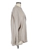 Vince. 100% Silk Gray Long Sleeve Silk Top Size M - photo 4