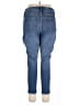 Jennifer Lopez Solid Blue Jeans Size 16 - photo 2