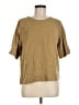 Everlane 100% Lyocell Tan Short Sleeve Top Size M - photo 1
