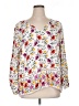 Old Navy 100% Viscose White 3/4 Sleeve Blouse Size XL - photo 1