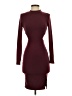 Lush Solid Burgundy Cocktail Dress Size XS - photo 1