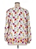 Old Navy 100% Viscose White 3/4 Sleeve Blouse Size XL - photo 2