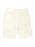 Talbots Solid Ivory Khaki Shorts Size 8 - photo 1