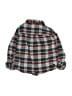 Tea 100% Cotton Plaid Gray Long Sleeve Button-Down Shirt Size 2 - photo 2