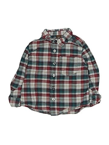 Tea Long Sleeve Button-Down Shirt (view 1)