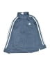 Adidas 100% Polyester Blue Track Jacket Size 6 - photo 1