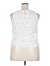 Forever 21 Plus 100% Polyester White Sleeveless Blouse Size 2X Plus - photo 2