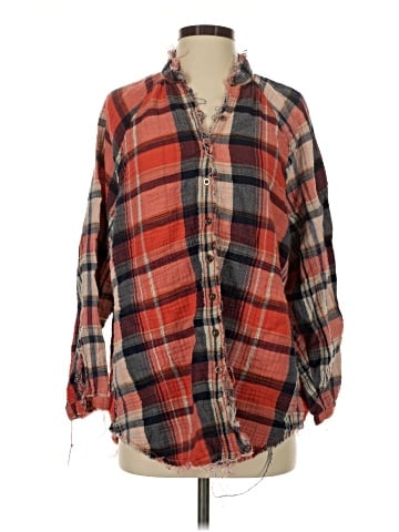 We the Free 3/4 Sleeve Button-Down Shirt (view 1)