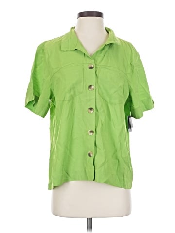 John Mark Short Sleeve Blouse (view 1)