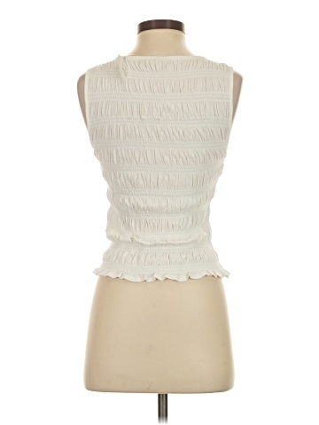 Madewell Smocked Boatneck Tank (view 2)