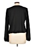 Nine Britton 100% Polyester Black Long Sleeve Blouse Size L - photo 2