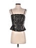JS Collections Black Sleeveless Top Size 6 - photo 1