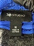 AB Studio Solid Blue Casual Dress Size M - photo 7