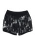 Brooks Graphic Black Athletic Shorts Size M - photo 1