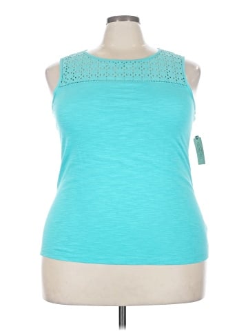 St. John's Bay Sleeveless T-Shirt (view 1)