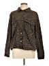 Sanctuary Animal Print Brown Jacket Size L - photo 1
