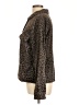Sanctuary Animal Print Brown Jacket Size L - photo 5