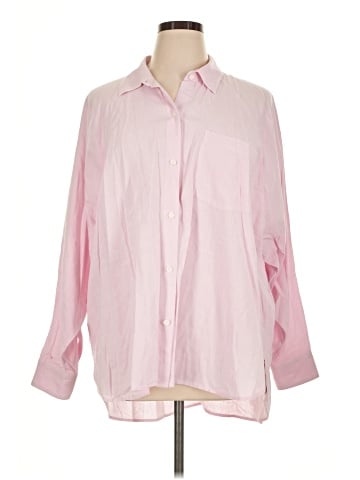 Wilfred Free Long Sleeve Button-Down Shirt (view 1)